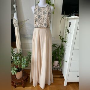 FOREVER 21 BEADED SEQUIN GOWN ✨